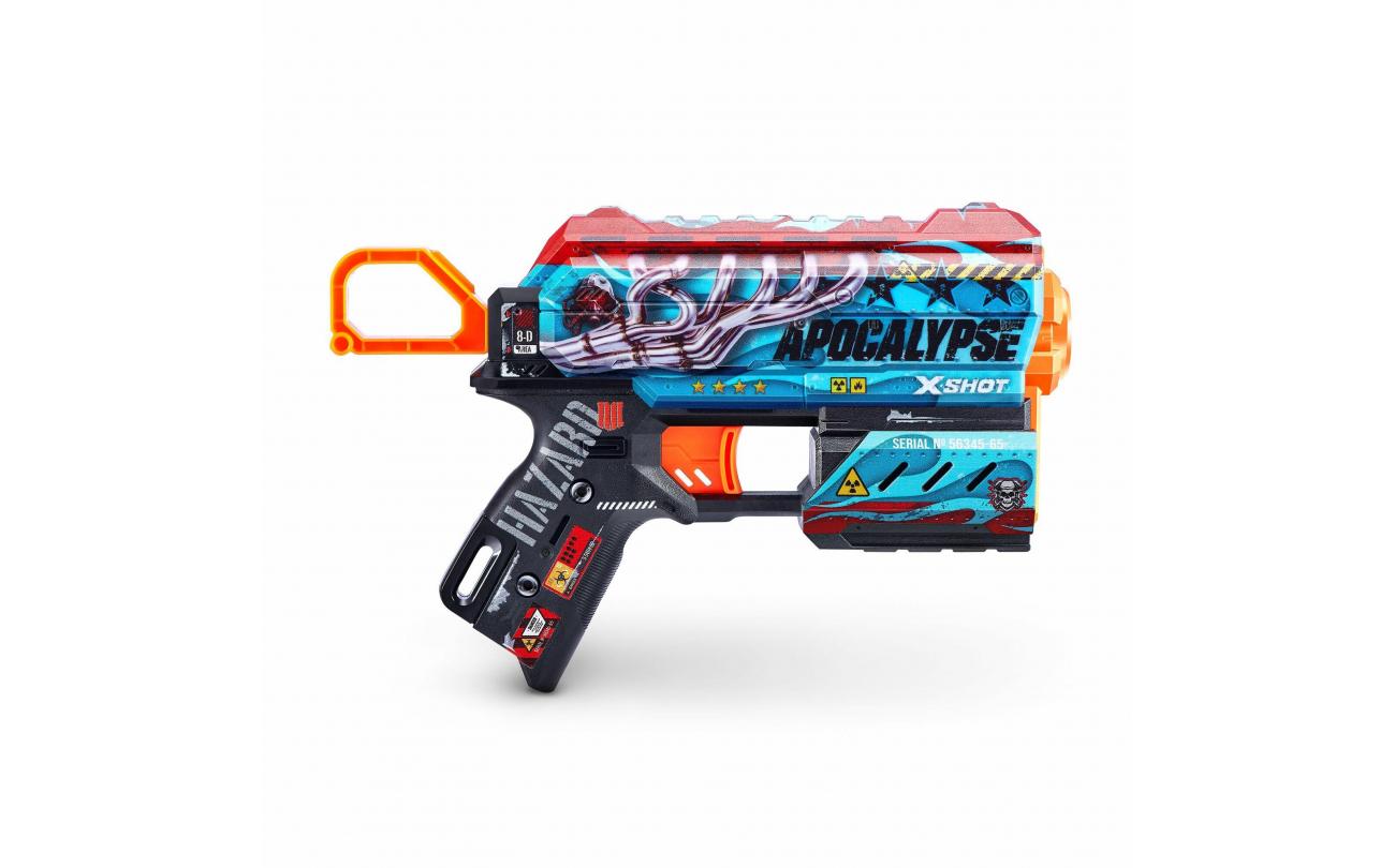 X-shot Skins Flux met 8 darts