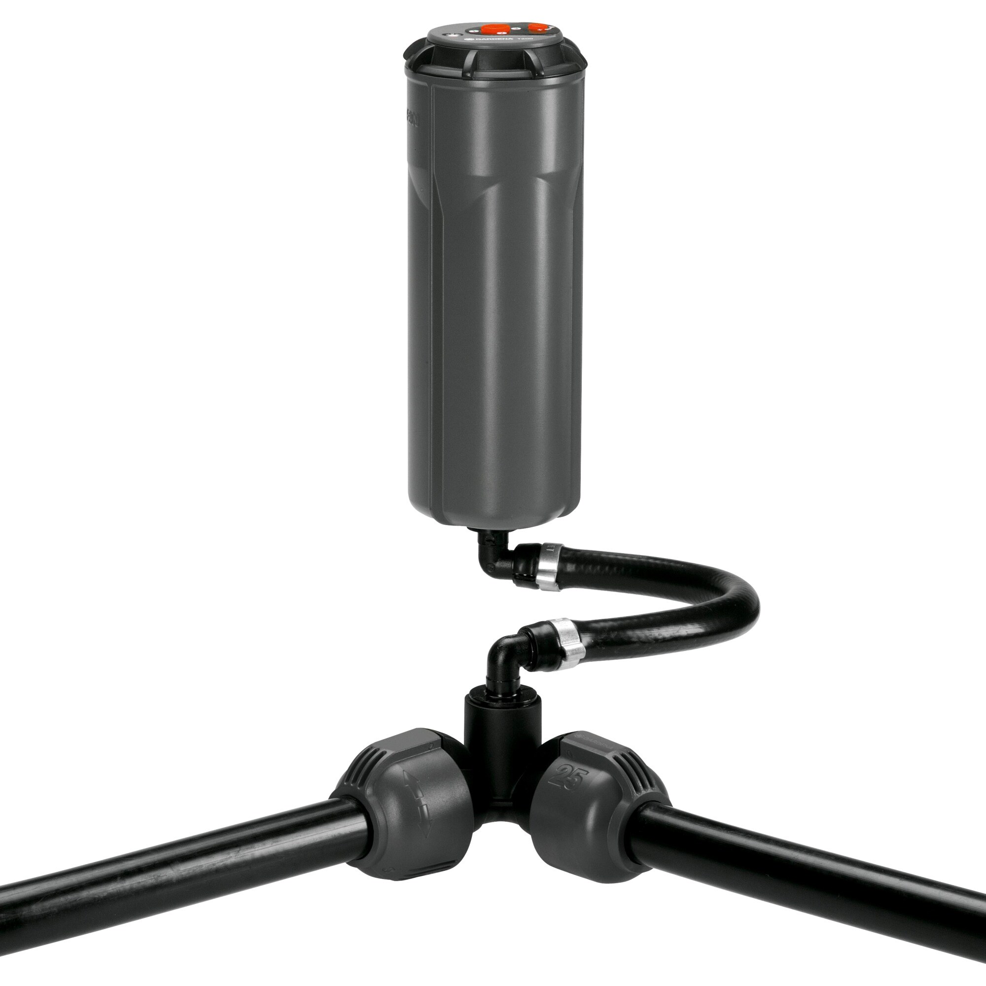 GARDENA Verbindung Sprinklersystem Winkelstück 2x 25mm > 3/4