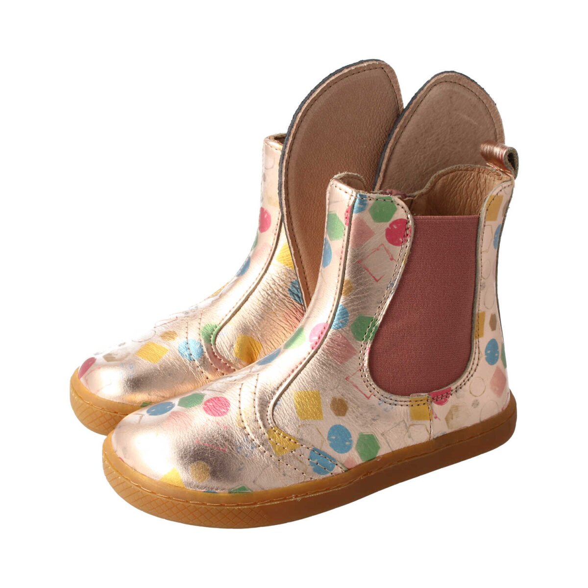 ML4110-66 multi. rose CHELSEA-CITY nappa leather zipper Weite/M