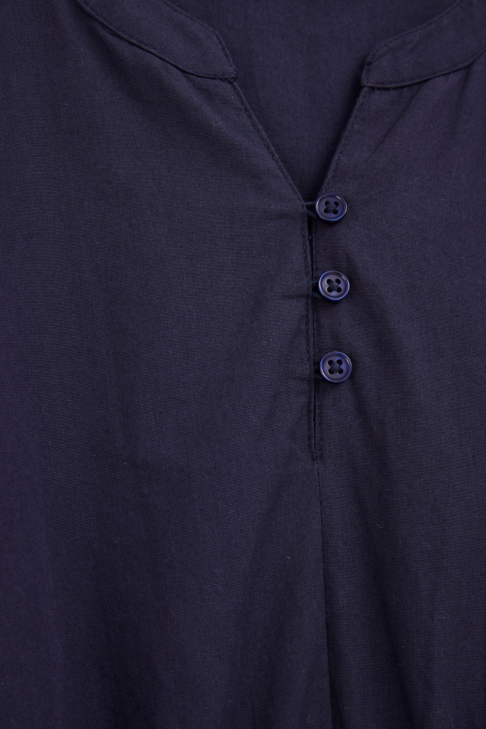 Meisjes jurk met embroidery WE Fashion Donkerblauw