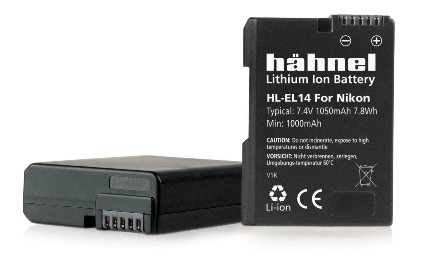 Digitalkamera-Akku HL-EL14aFür Nikon Kameras – Doppelpack