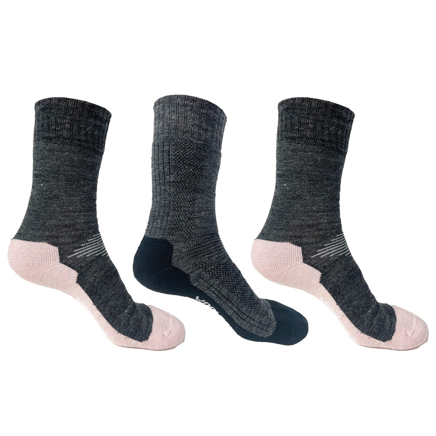 Wooltech Barn- & Juniorpakken<br> 3 pk. med myke ullsokker
