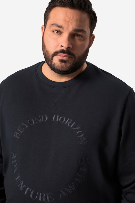 Men+ Sweatshirt, Bruststick, bis 84/86