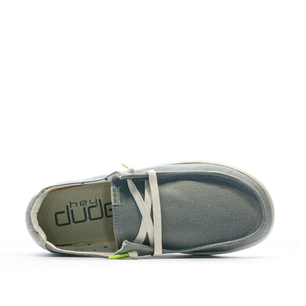 Hey Dude Chaussures Gris/Bleu Femme Hey Dude Wendy Rise