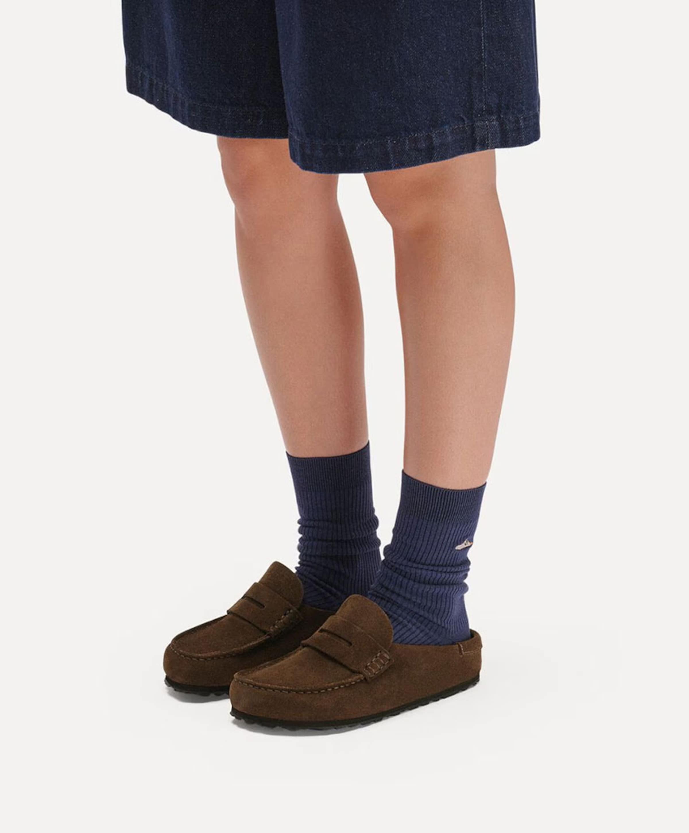 Birkenstock Naples Wrapped dames clogs bruin