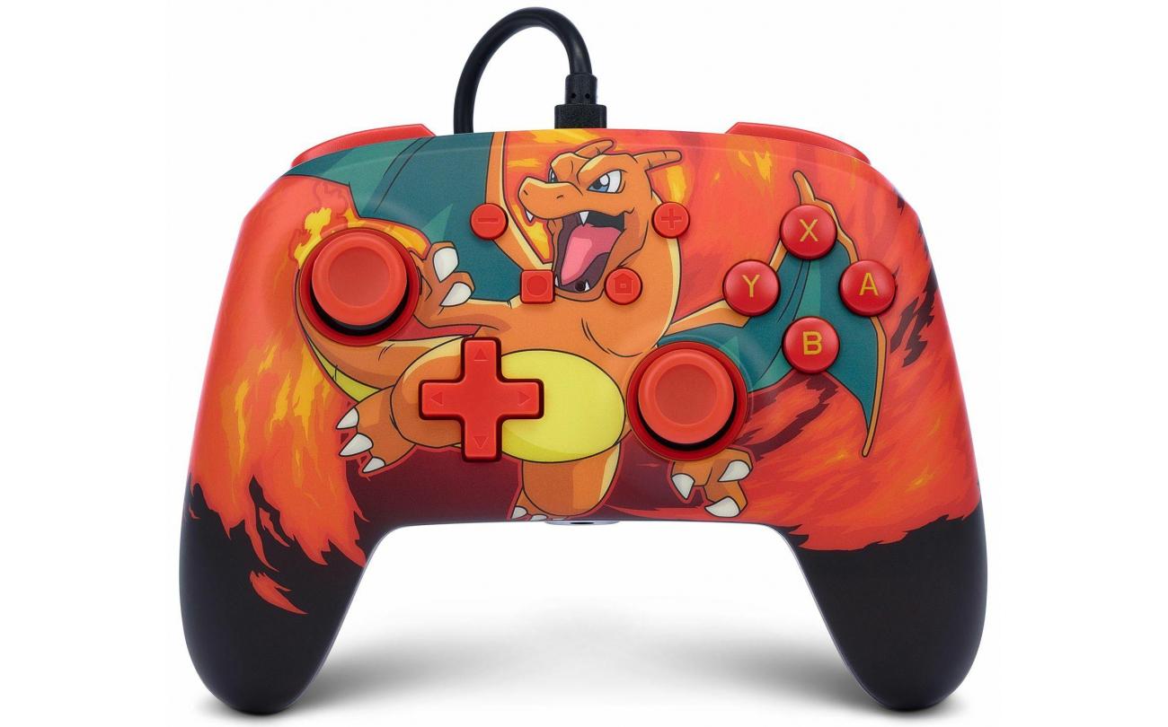 PowerA- Switch Wired Controller Pokemon Charizard