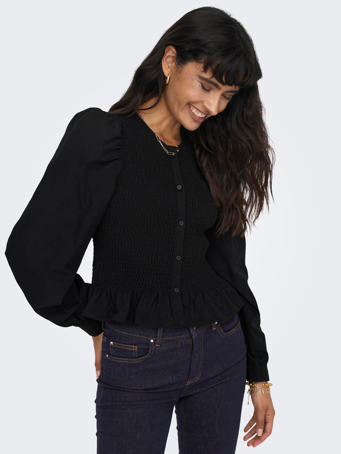 ONLNEW Hemd Black