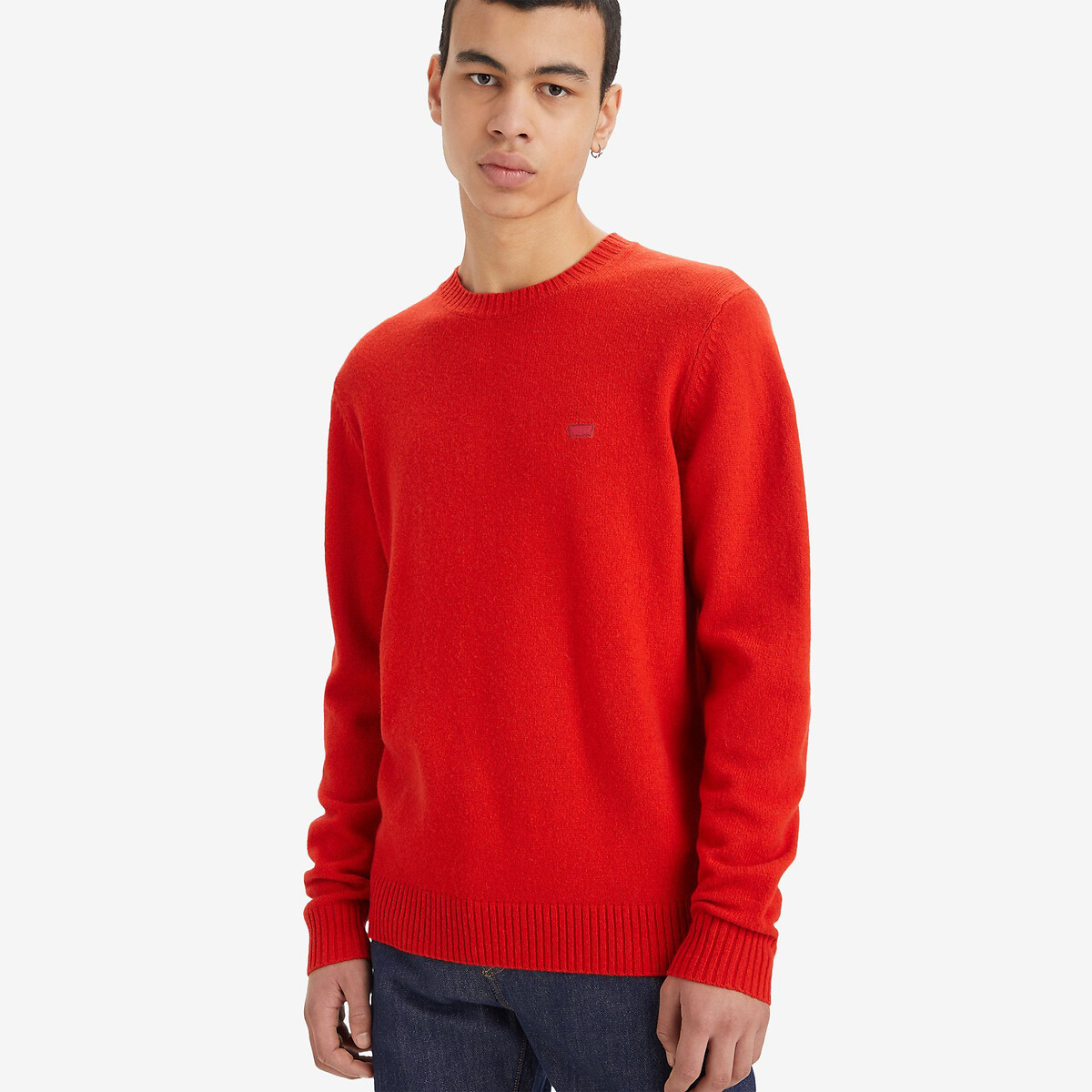 Suéter de gola redonda LEVI'S, em lã A4320