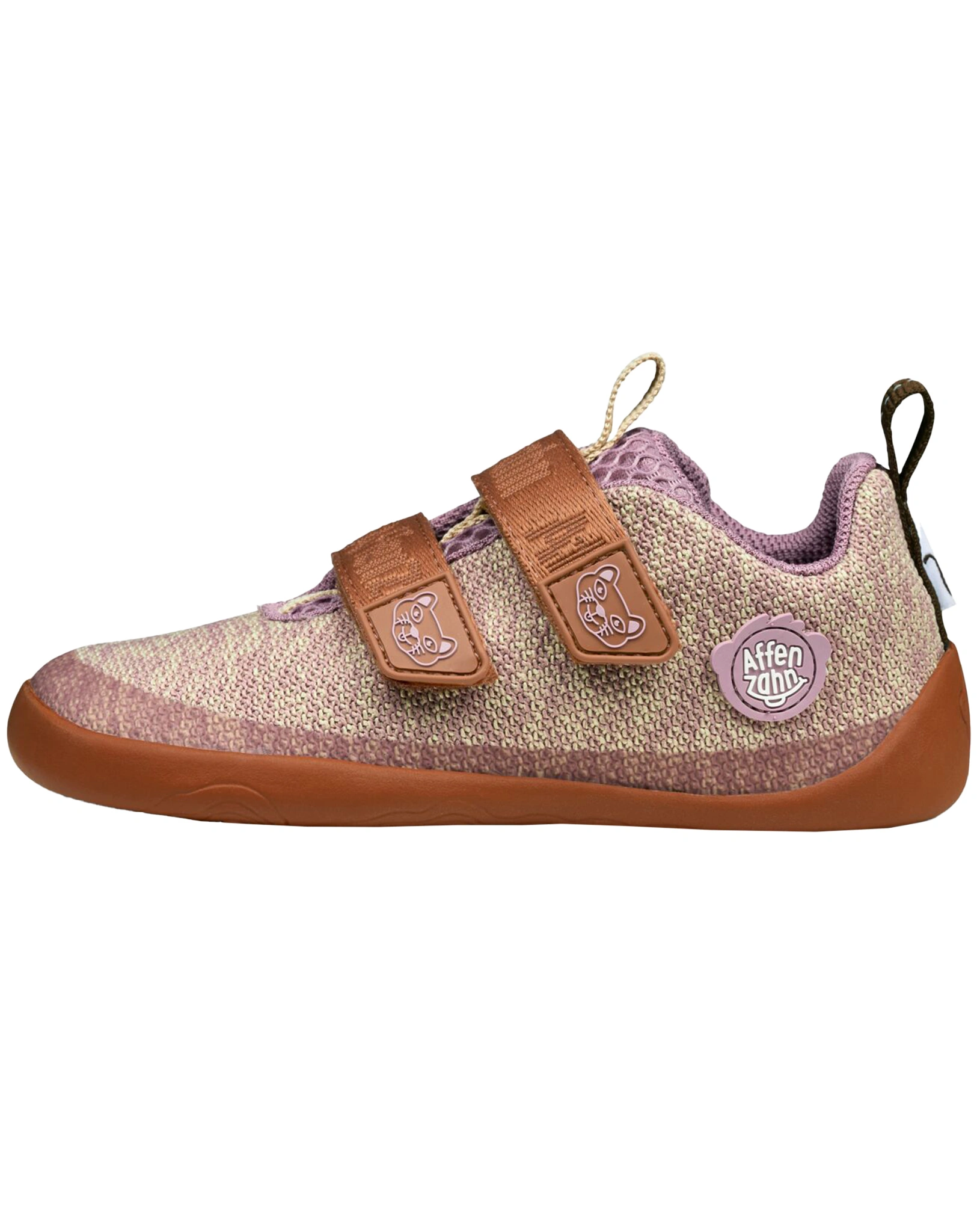 Strick-Halbschuhe HAPPY KATZE in rosa