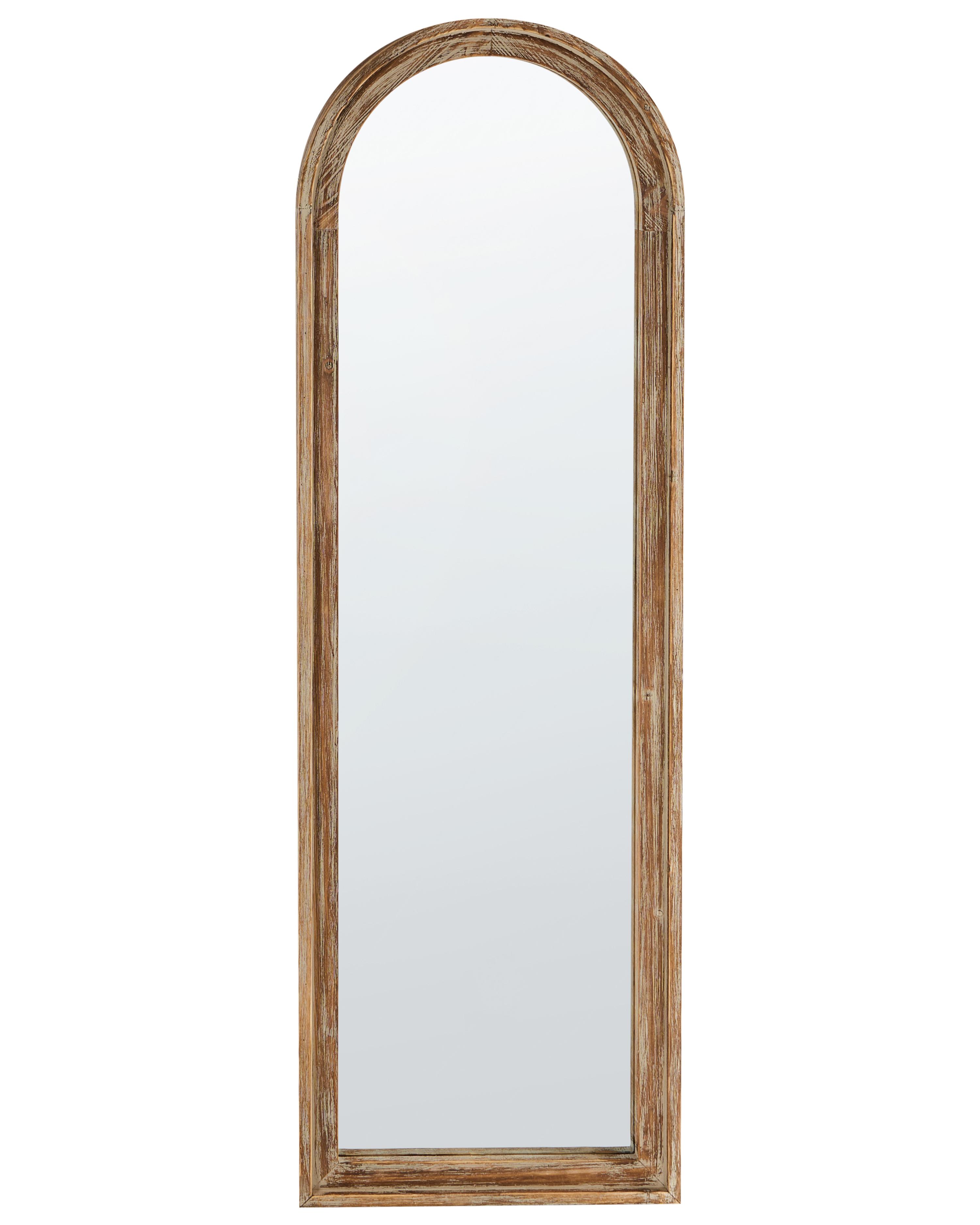 Wandspiegel COIGNY 55 cm 170 cm Dennenhout Lichtbruin