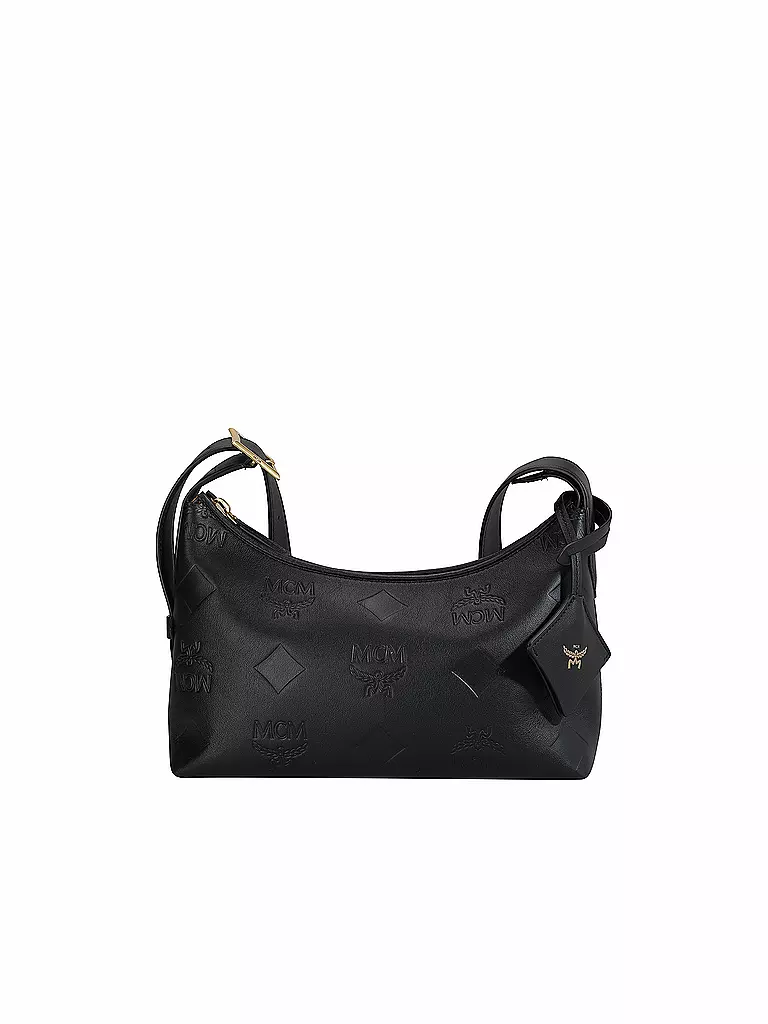 MCM Ledertasche - Hobo AREN Small schwarz