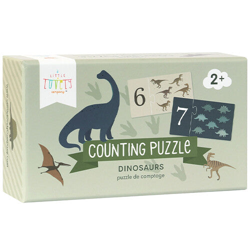 A little lovely company telpuzzel - dinosaurussen - 10x2st