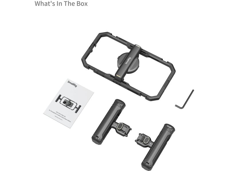 Smallrig All-in-One-Videokit für Smartphone-Entwickler Basi Eine professionelle Lösung für Videoaufnahmen mit Mobiltelefonen