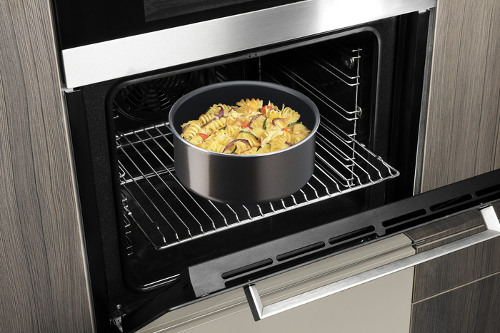Ingenio Easy Plus, Lot 4pcs, 3 casseroles + poignée amovible, Antiadhésif, Non induction