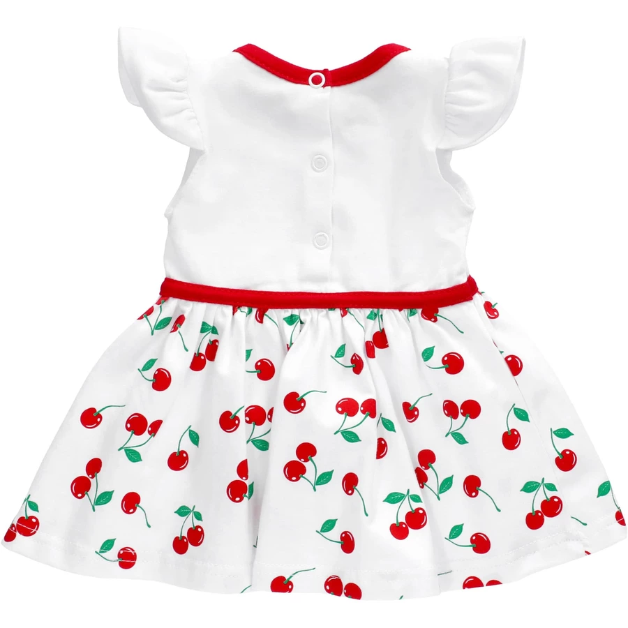 Baby Sweets 3tlg Set Kleid + Shorts + Mütze Lieblingsstücke Kleider rot weiß