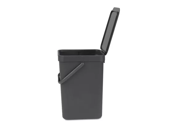 Brabantia Sort & Go Poubelle 12l gris foncé