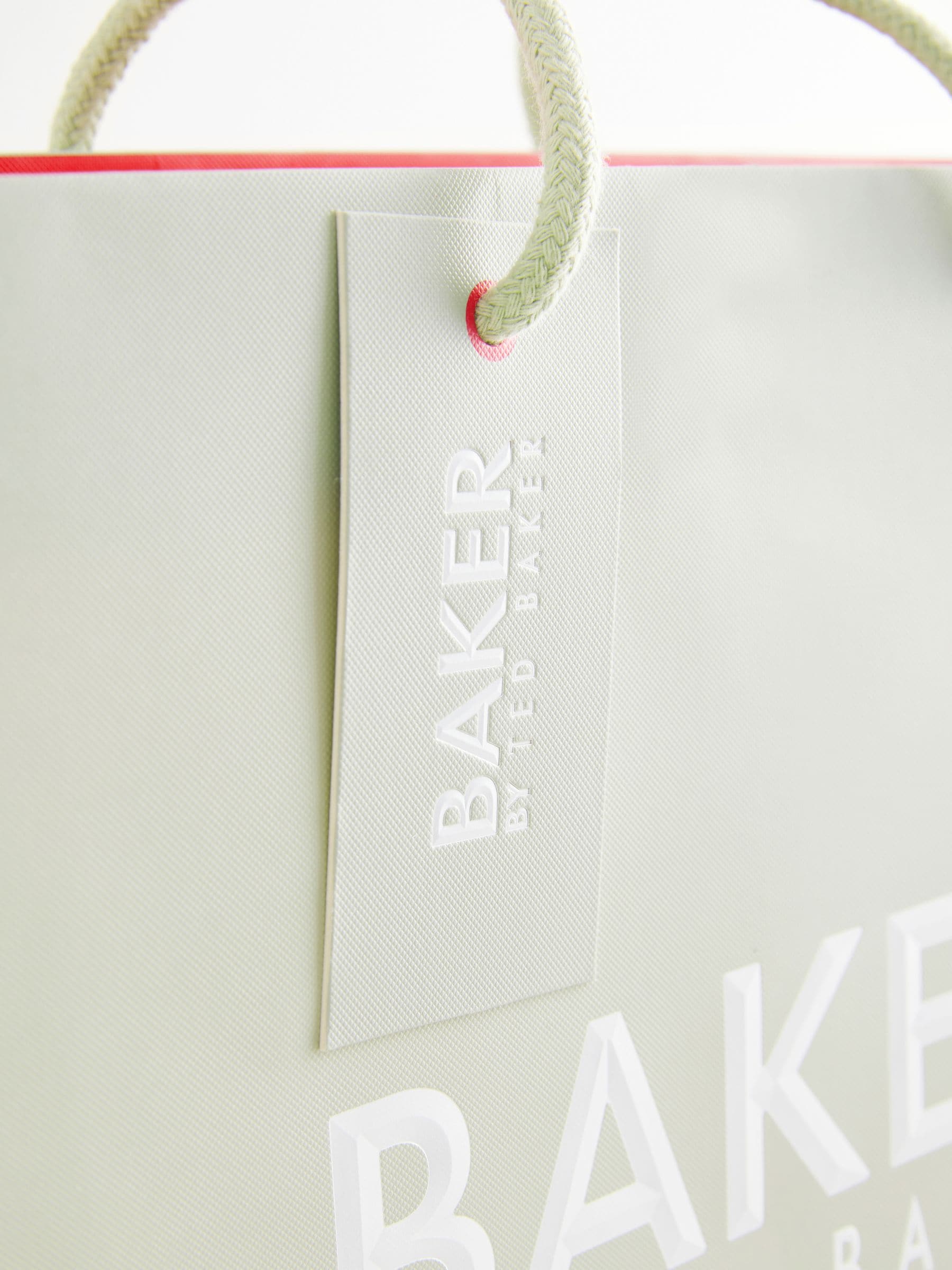 Grijs-groen - Baker by Ted Baker geschenktasje met tissuepapier