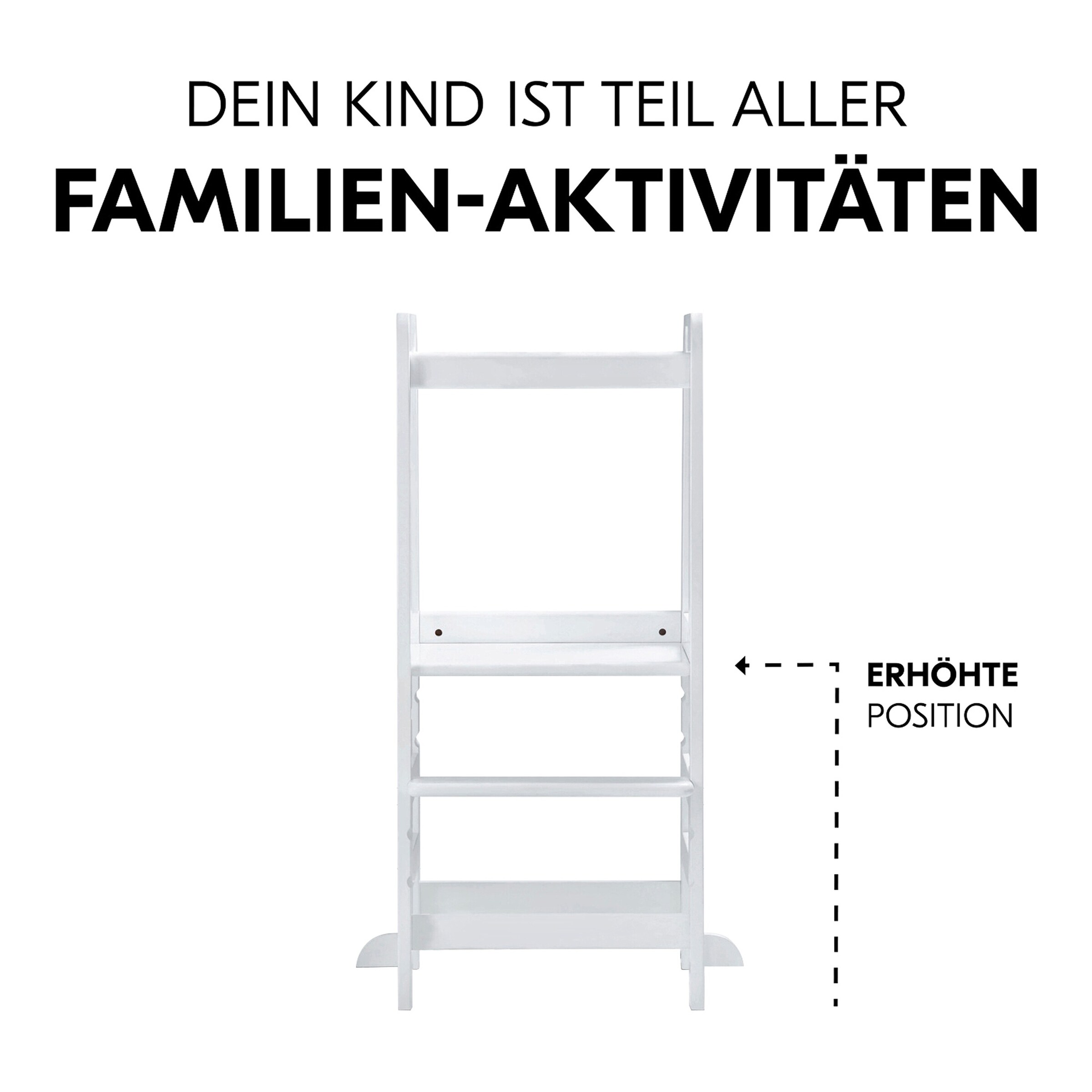 Hauck Lernturm Learn N Explore white