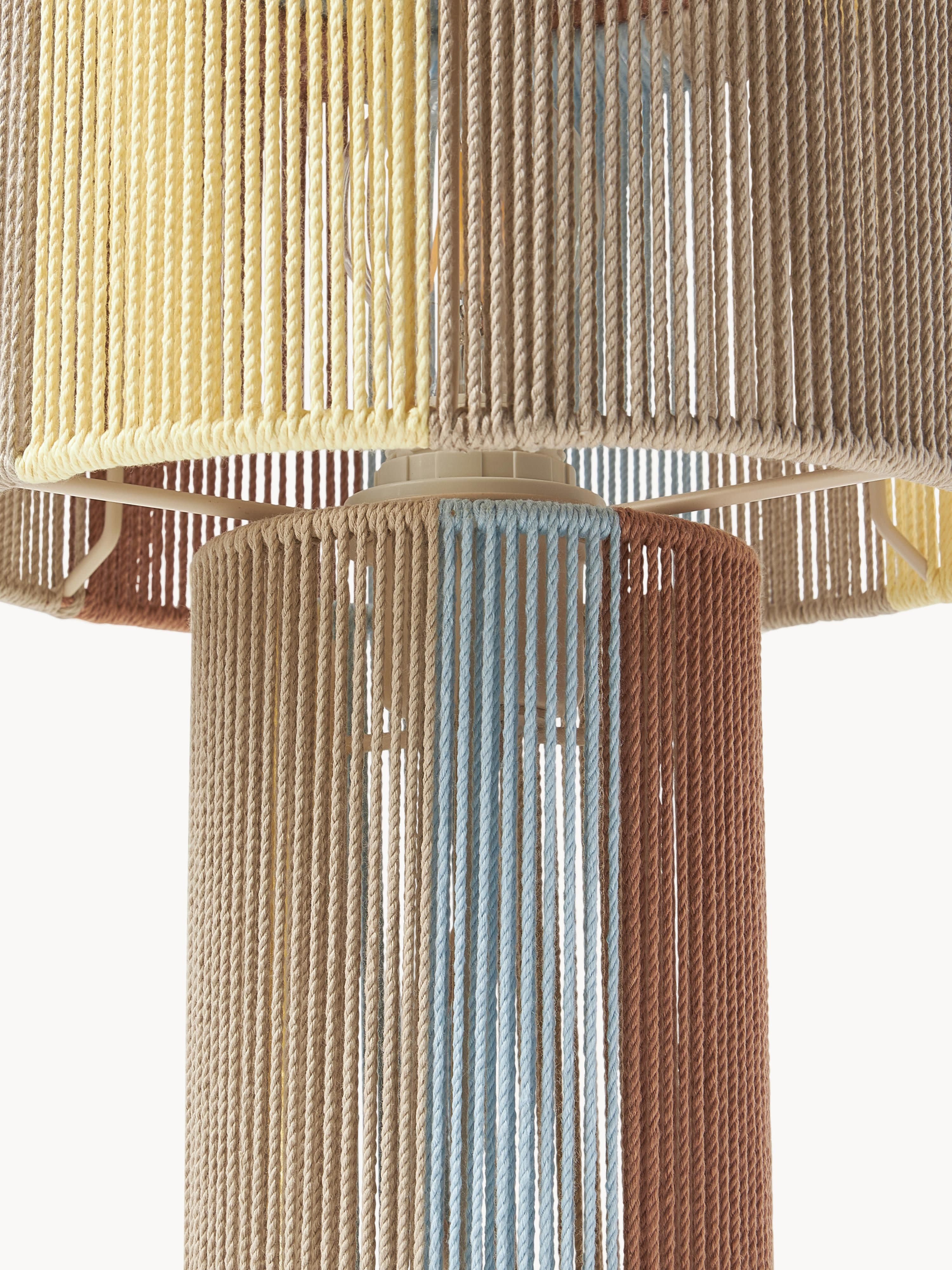 Tafellamp Lace van linnen draden