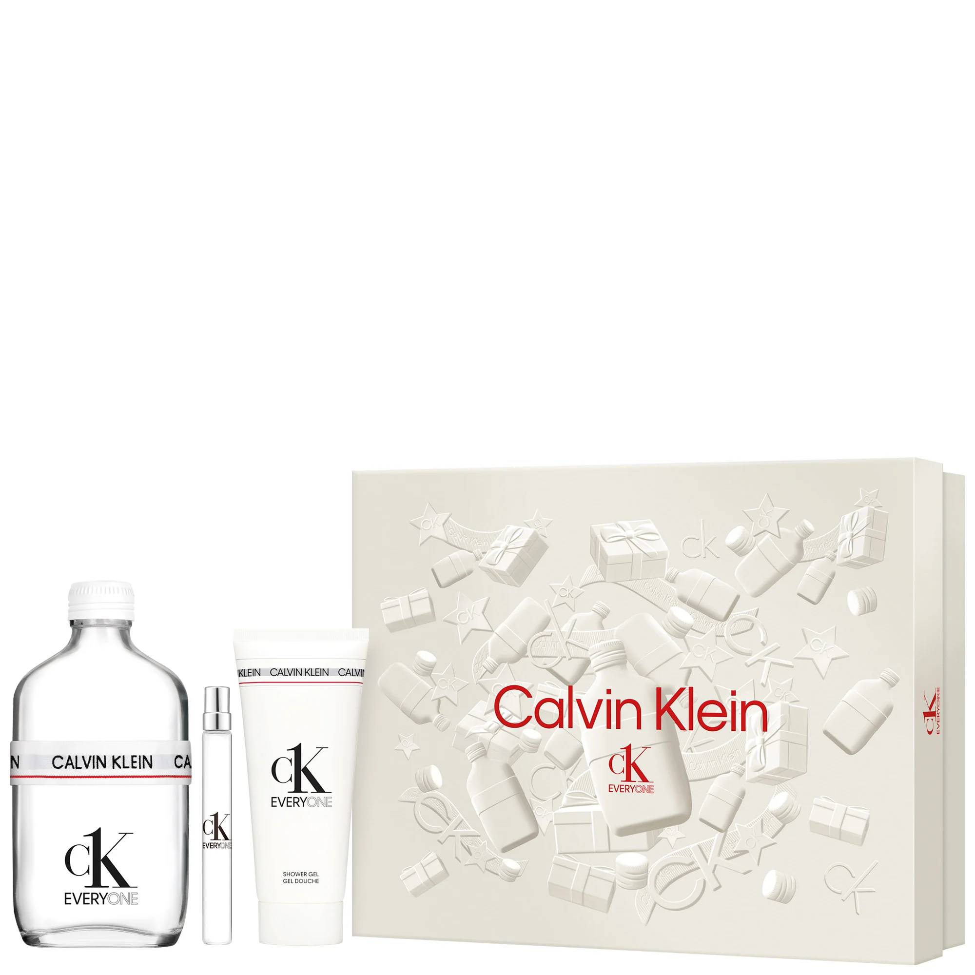 Coffret CK Everyone EDT 200 ml+ gel douche 100 ml + TS10 |