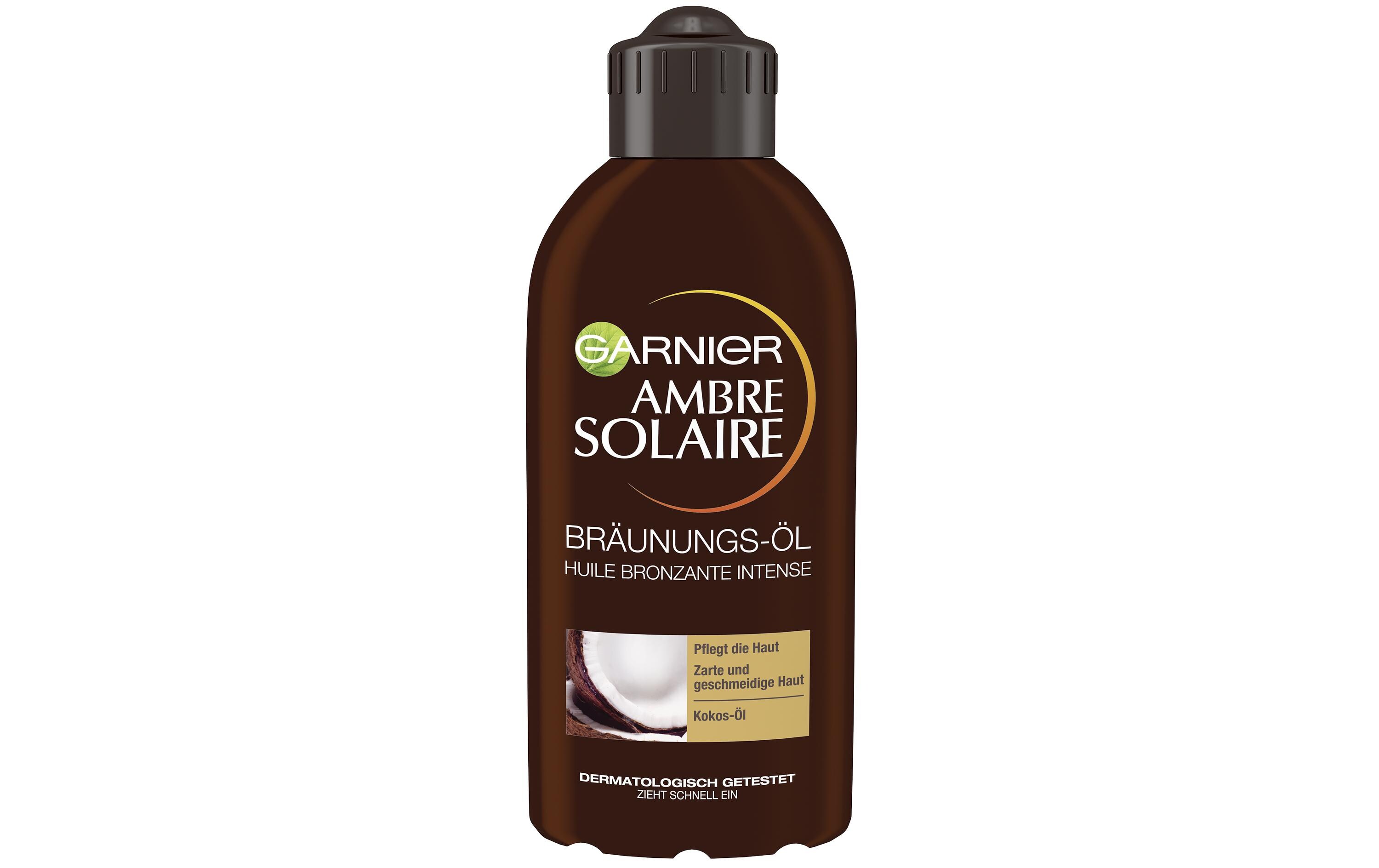 Selbstbräuner Ambre Solaire 200 mlTiefbraun Bräunungsöl für eine gesund aussehende Sommerbräune
