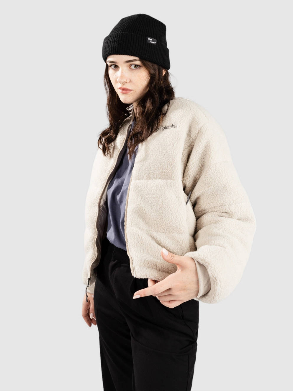 Columbia Puffect Novelty Jacket dark stone