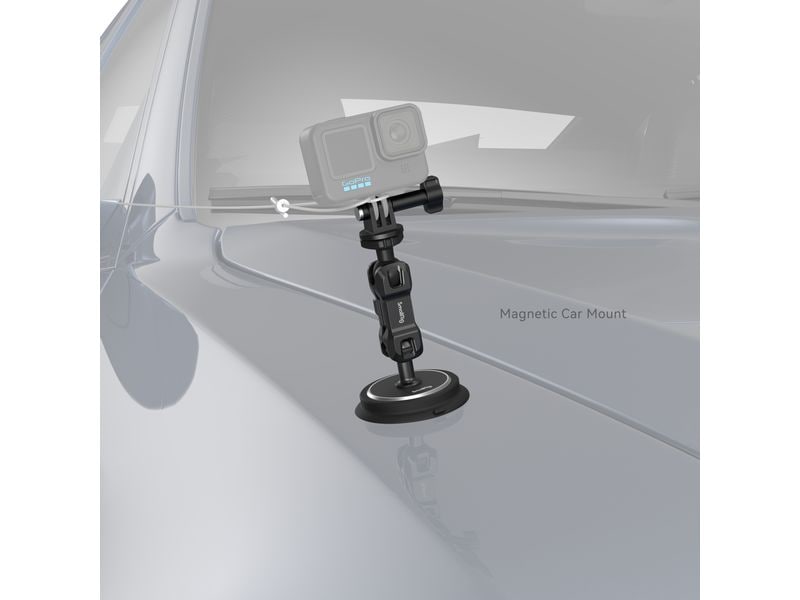 Smallrig Saugnapfhalterung Magic Arm Magnetic Magic Arm Magnetische Saugnapfhalterung für Action-Kameras