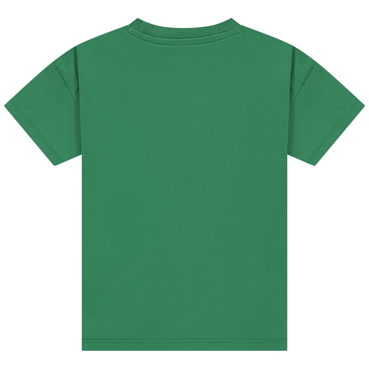 Stains & Stories T-shirt korte mouwen printopdruk groen