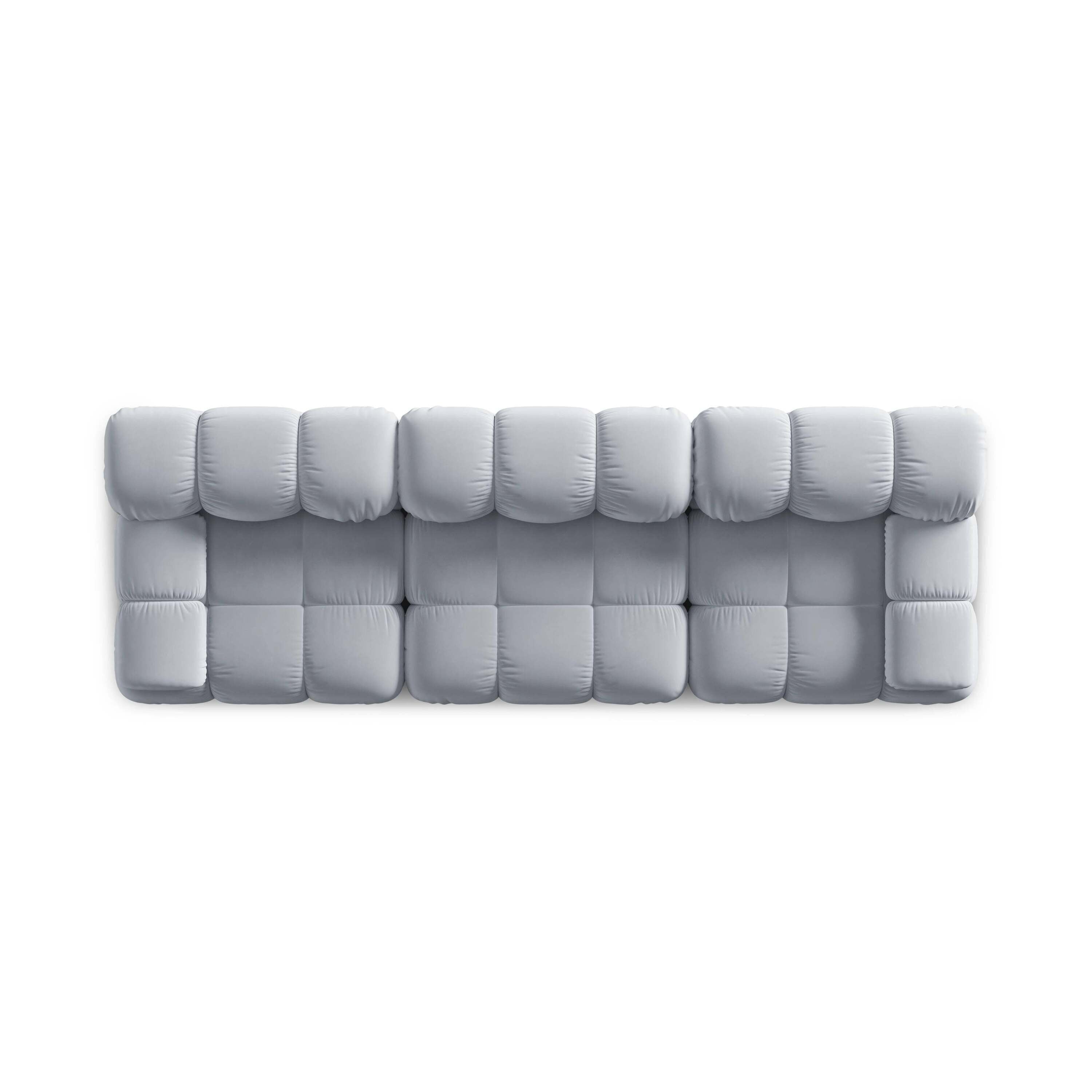 Milo Casa Tropea Modulaire 3-zitsbank - Lichtblauw