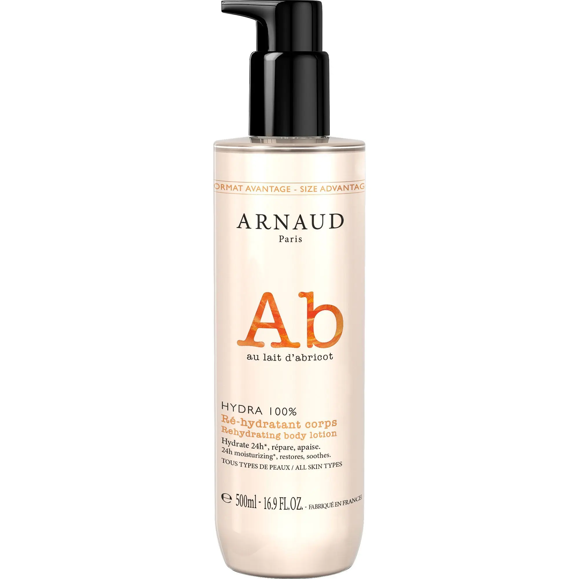 Arnaud Paris - Ré-hydratant corps HYDRA 100%- Crème et lait