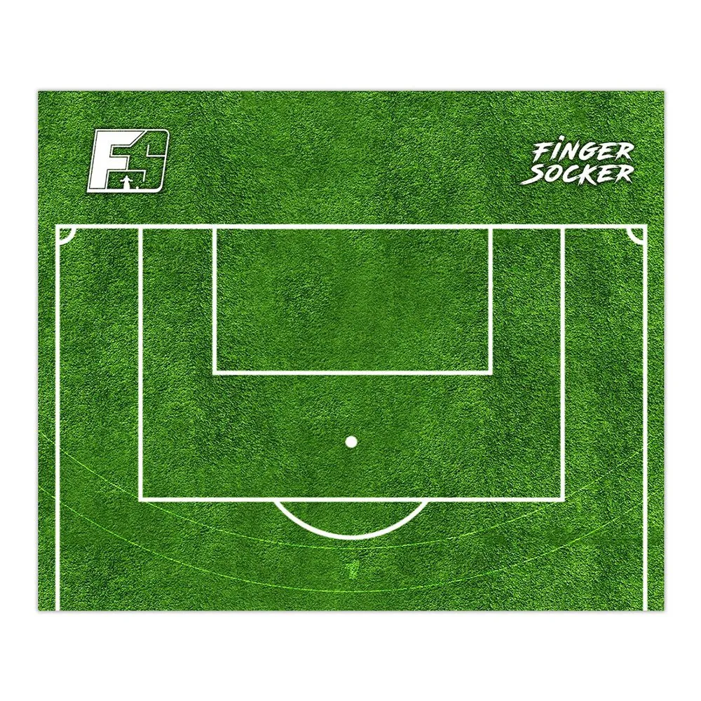 Finger socker Heldenfußballfeld
