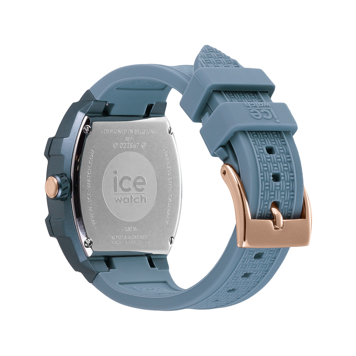 Montre ICE WATCH Ice boliday femme bracelet silicone bleu