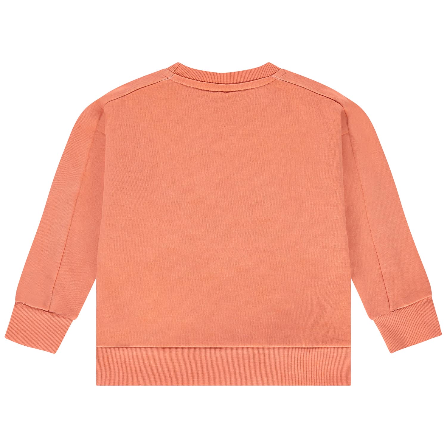 Stains & Stories peuter sweater lange mouwen printopdruk oranje