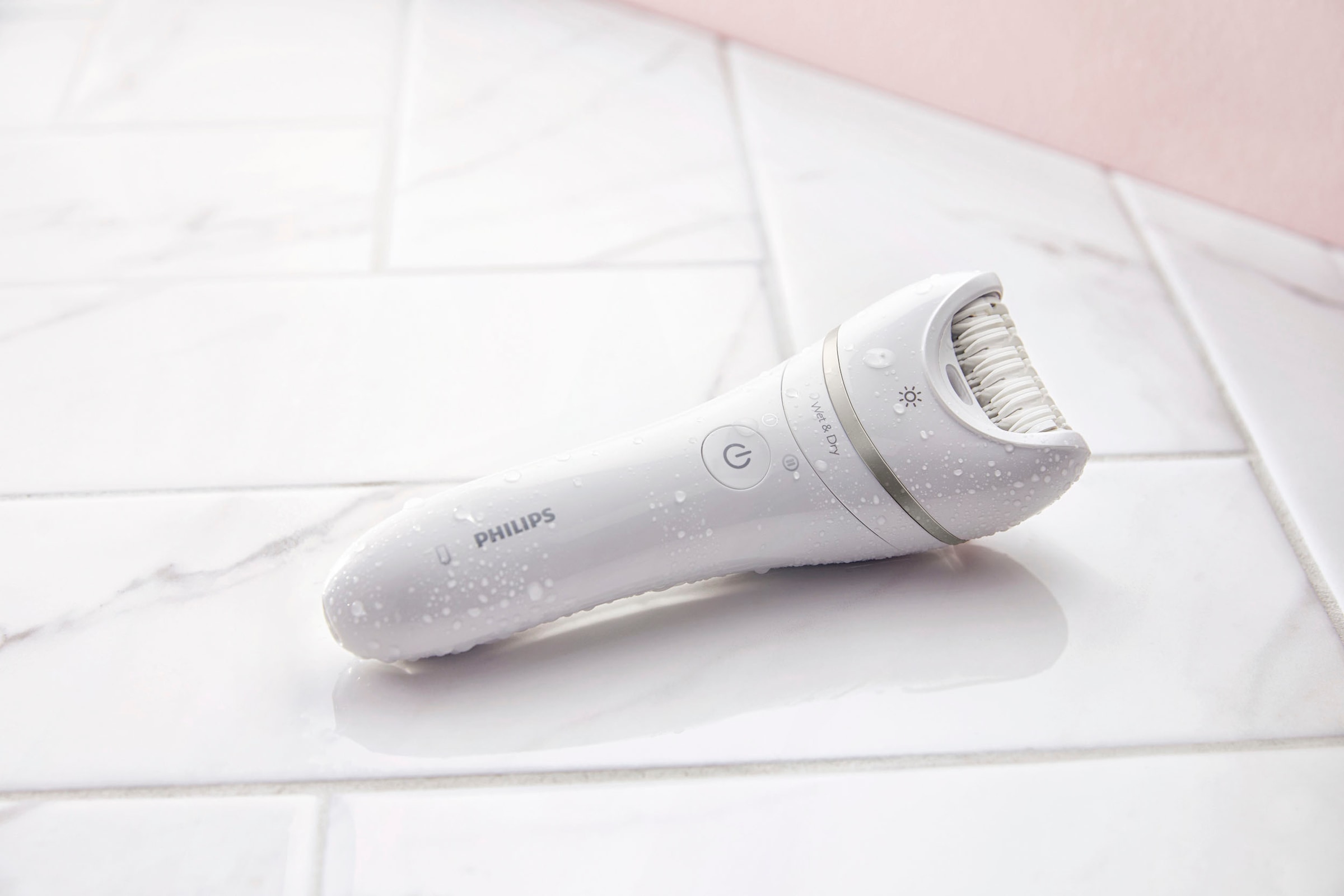 Philips Epilierer »Beauty Set Series 9000 BRE770/92« 5 Stk. Aufsätze inkl. Gesichtshaarentferner und Tasche, Nass-und Trockenfunktion