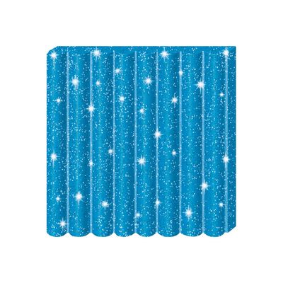 Pâte Fimo Kids - Bleu Pailleté - 42G