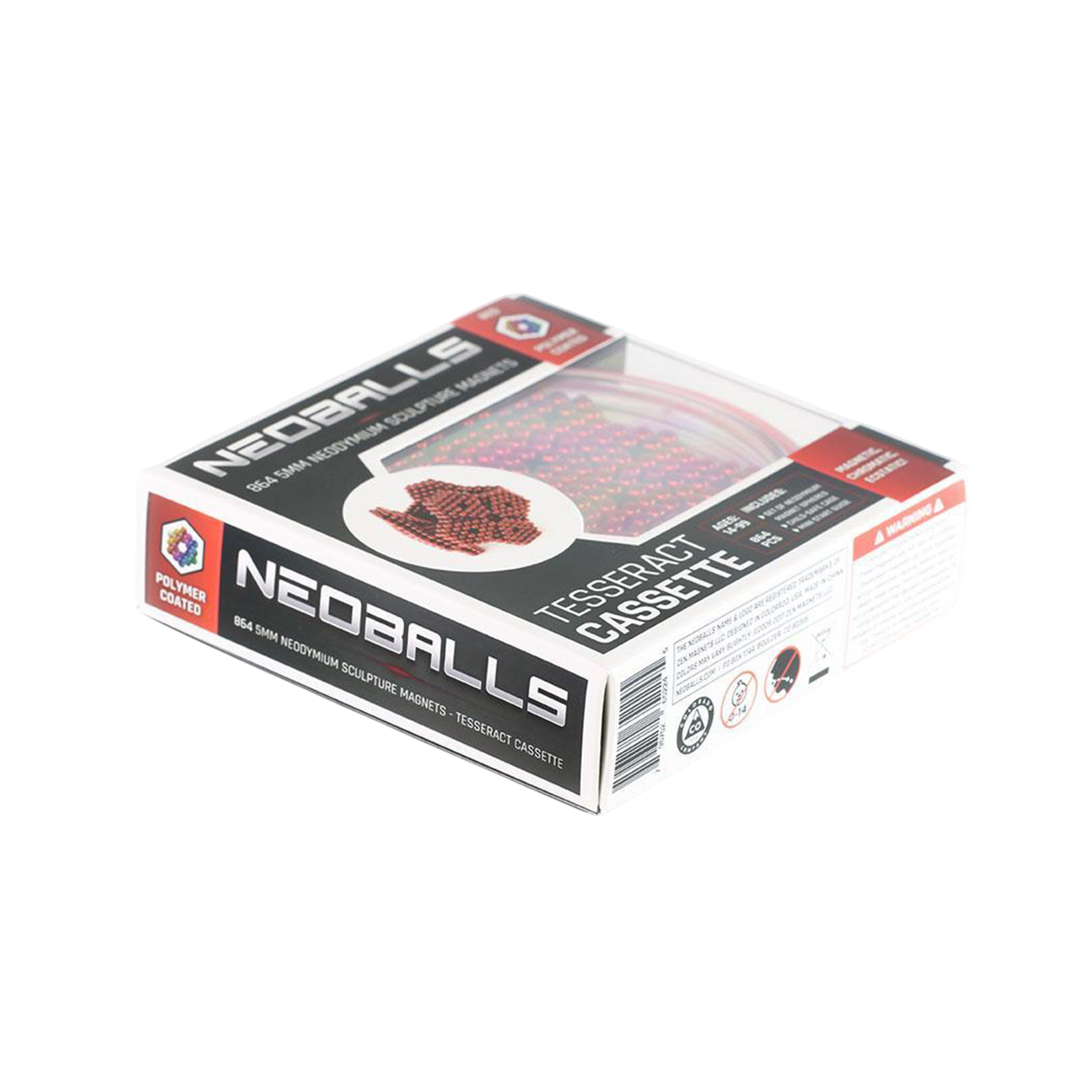 Magnetkugeln Rot - Tesseract Cassette