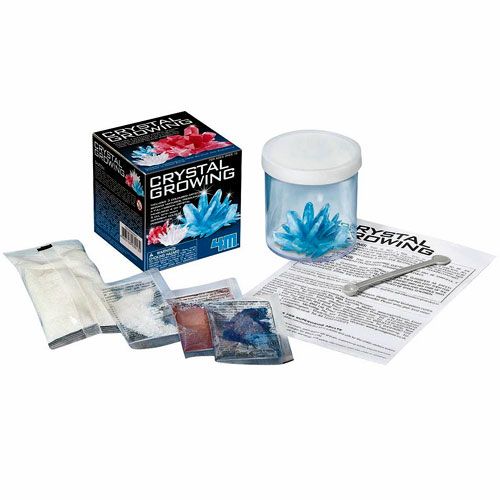 4m science in action - groeiende kristal
