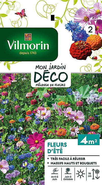 Graines Jolies fleurs d'été Vilmorin