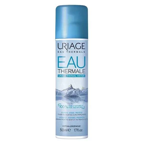 Água Termal Uriage, Hidratante, Suavizante, Protetora, 50ml