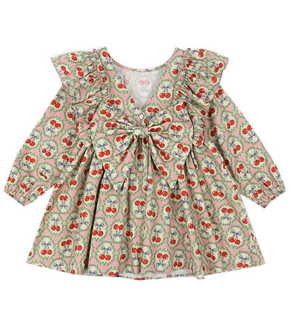 Konges Sløjd Kjole - Evia Bow - Cherry Bow