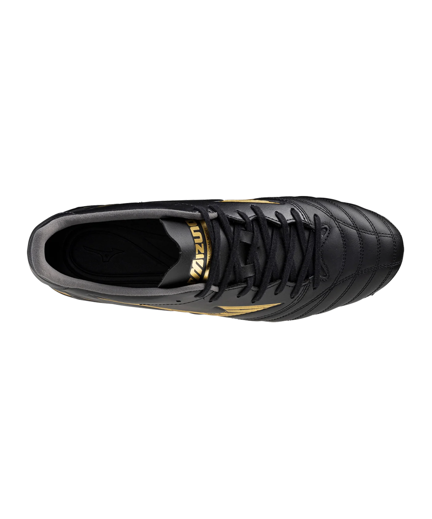 Mizuno Morelia Neo IV Pro FG Aurum Schwarz Gold F50