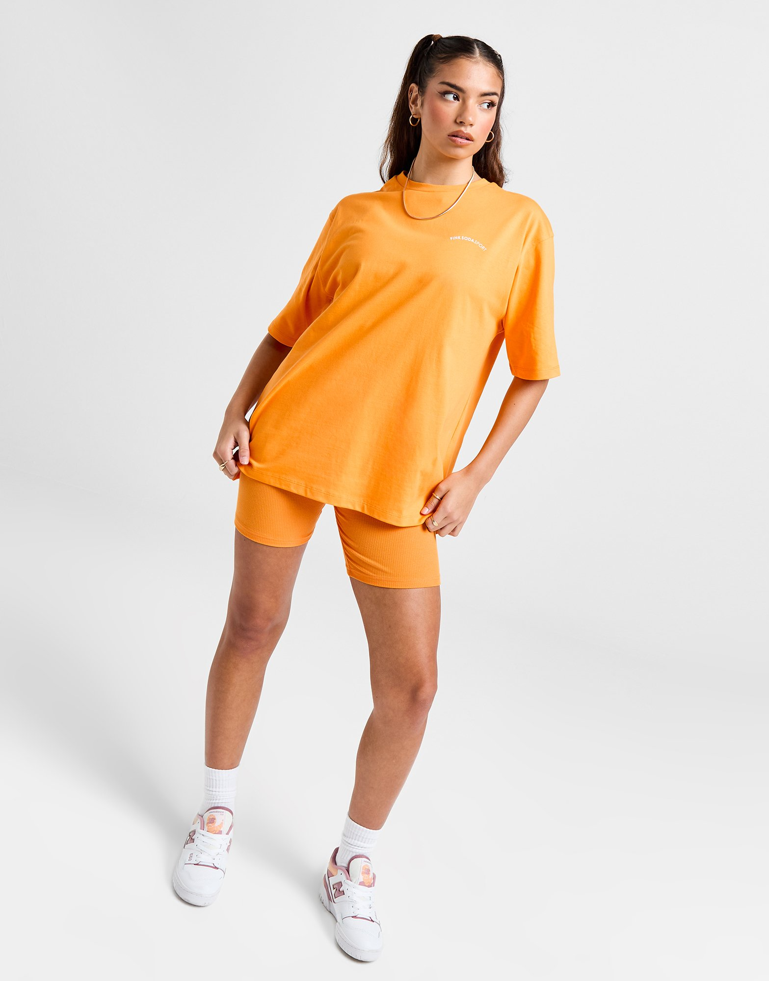 Pink Soda Sport T-shirt Baton Femme