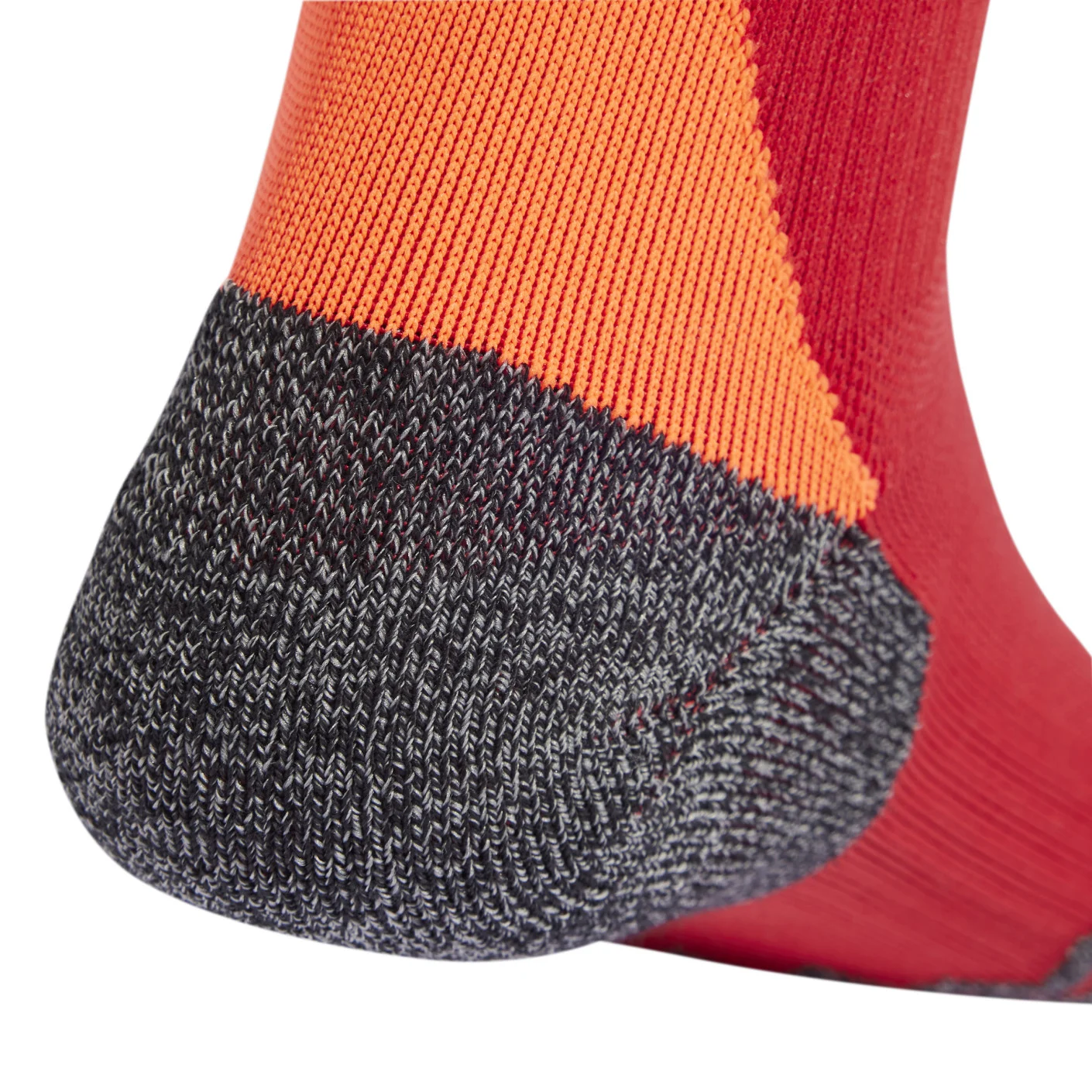 Adidas Adi 24 Voetbalsokken Rood Oranje Grijs
