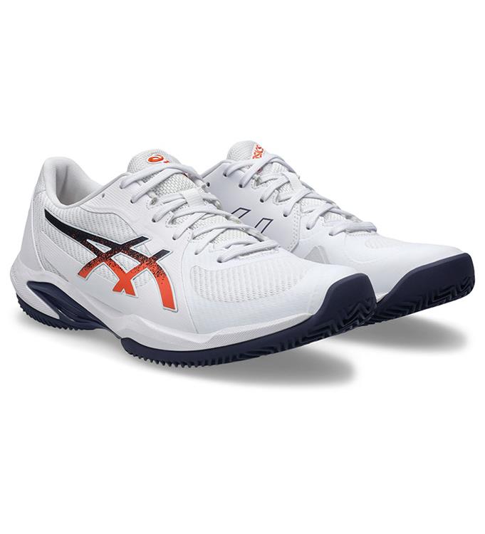 ASICS SOLUTION SWIFT FF 2 CLAY 1041A467 WHITE-NOVA-ORANGE
