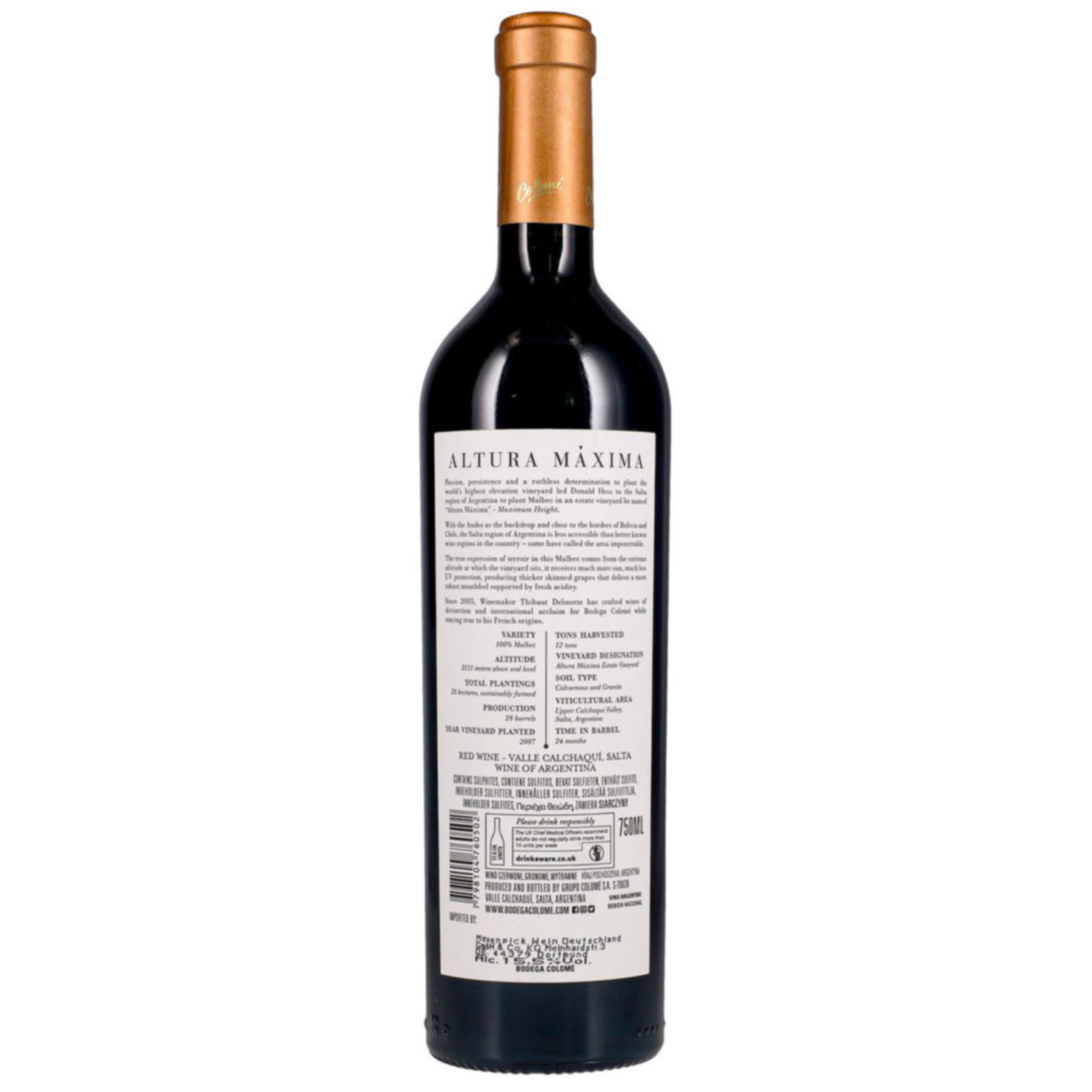 Salta Malbec Altura Máxima Colomé -75cl