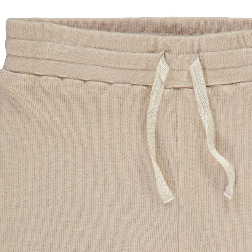 Ensemble jogging 2 pièces effet côtelé pour fille