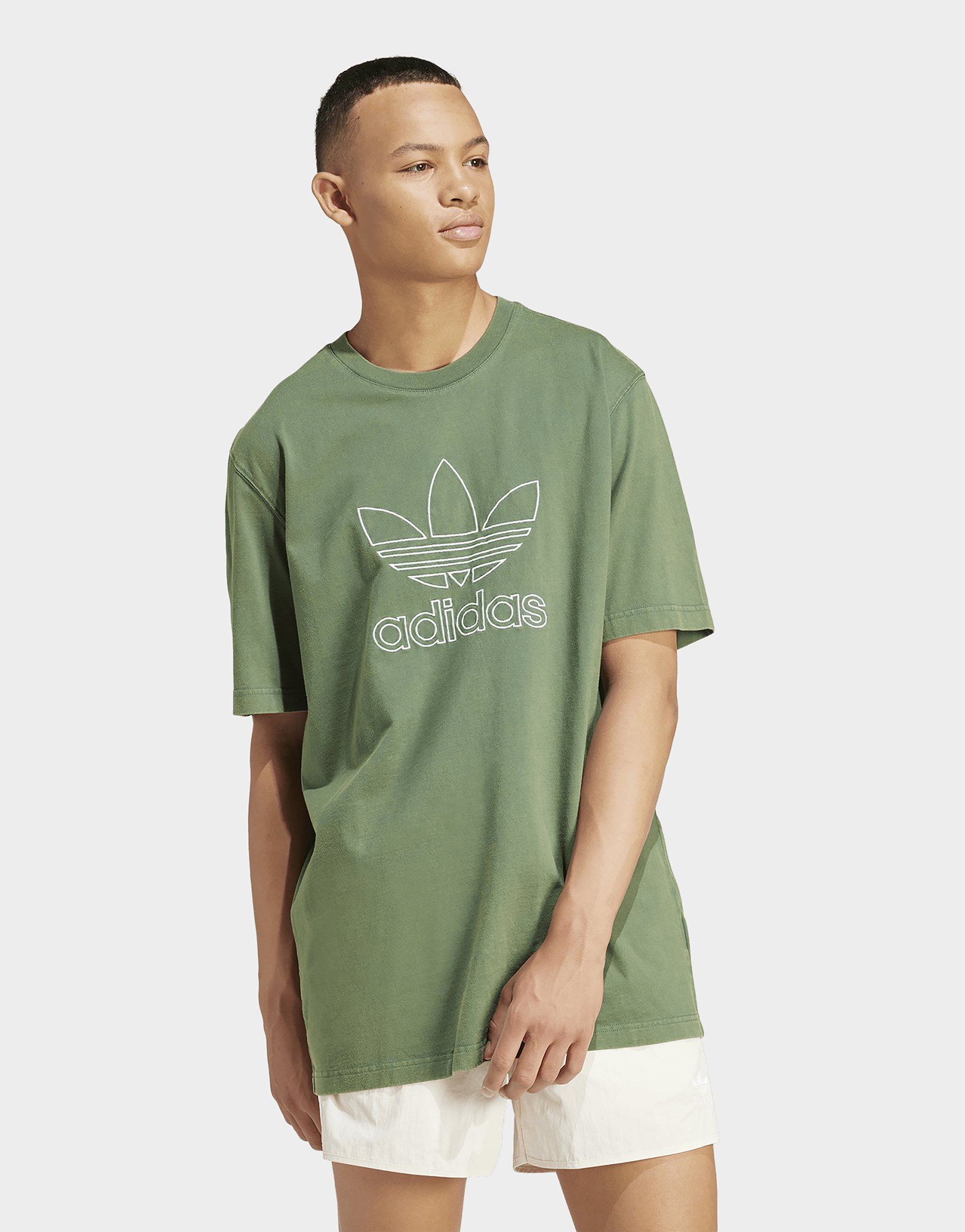 adidas T-shirt Trèfle ajouré Adicolor
