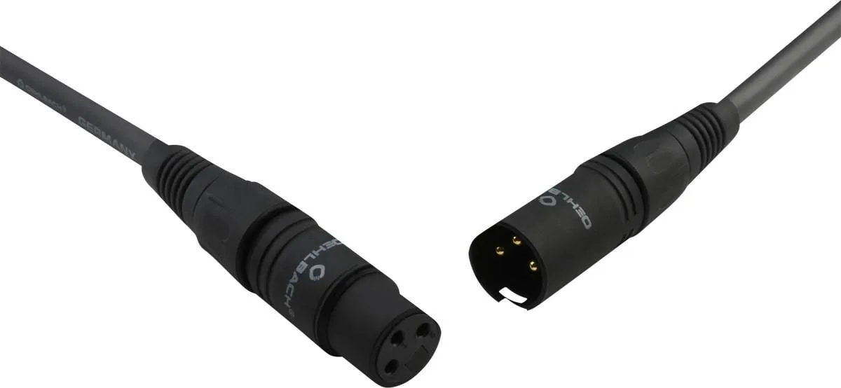 Oehlbach NF 14 Master Set (2 x 1 m) Câbles symétriques XLR