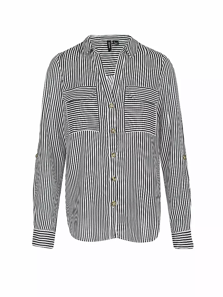 VERO MODA Bluse VMBUMPY schwarz