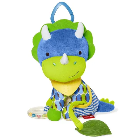 Skip Hop Aktivitätsspielzeug Bandana Buddies – Dinosaurier, grün